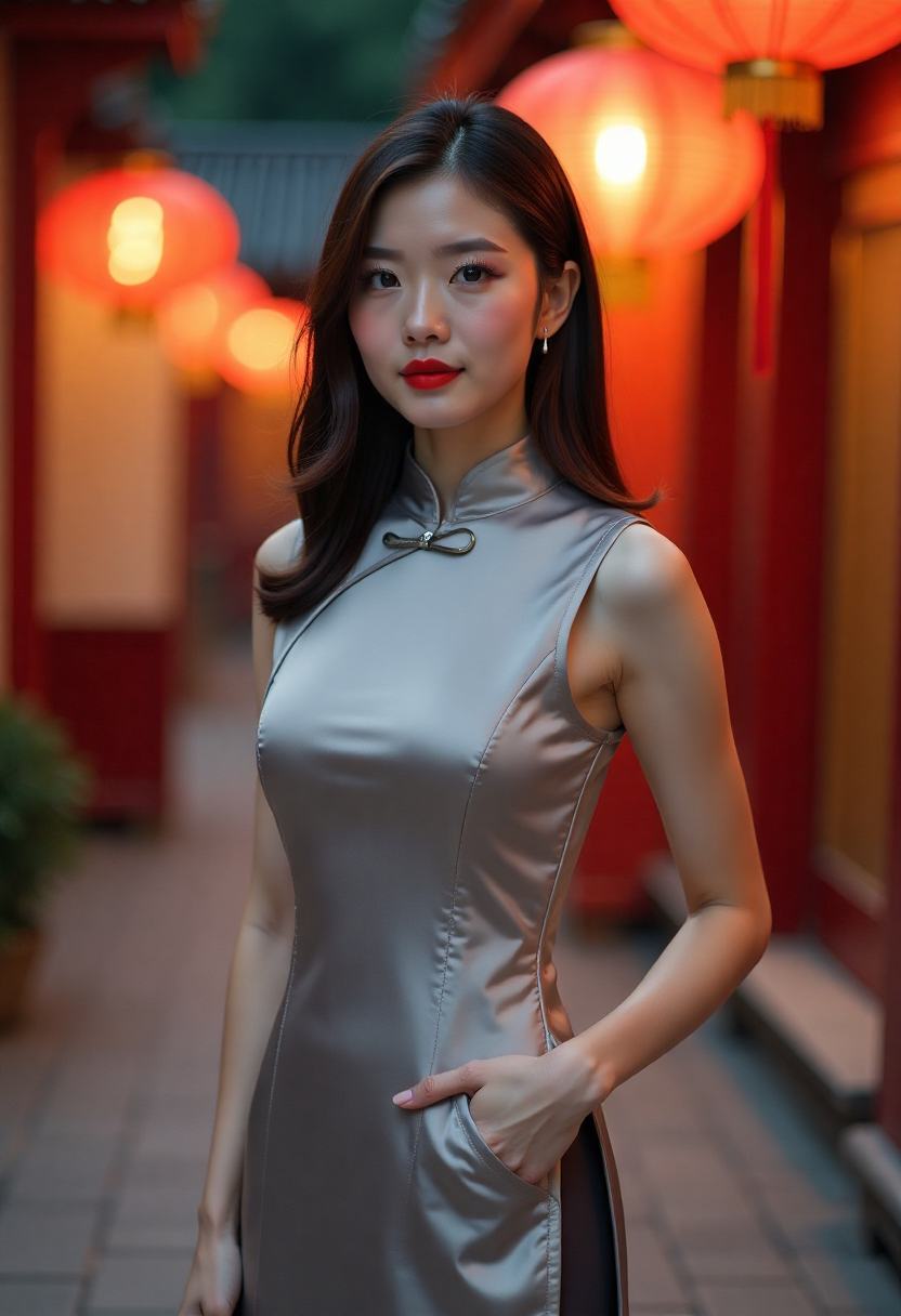 小姑娘的泰国传统服饰体验